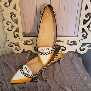 kate spade taxi shoes sz8 flats
